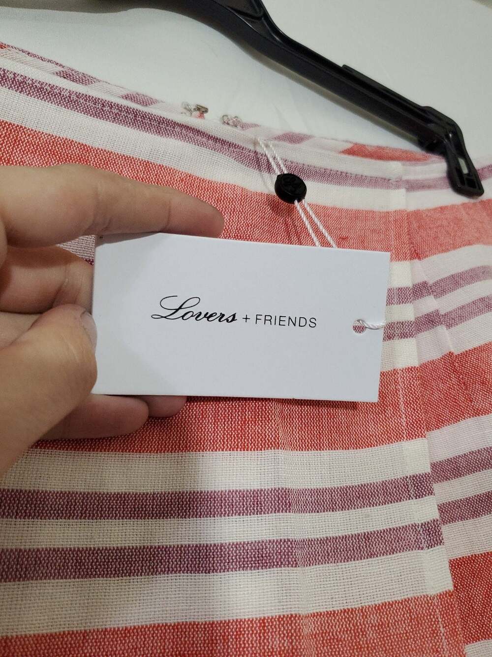 NWT Lovers + Friends Striped Wrap Skort Size M - Picture 2 of 6